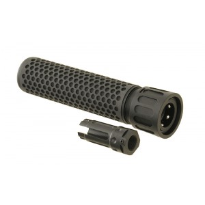 Dummy 5.56 QDC Sound Suppressor with Flash Hider - Black [BD]